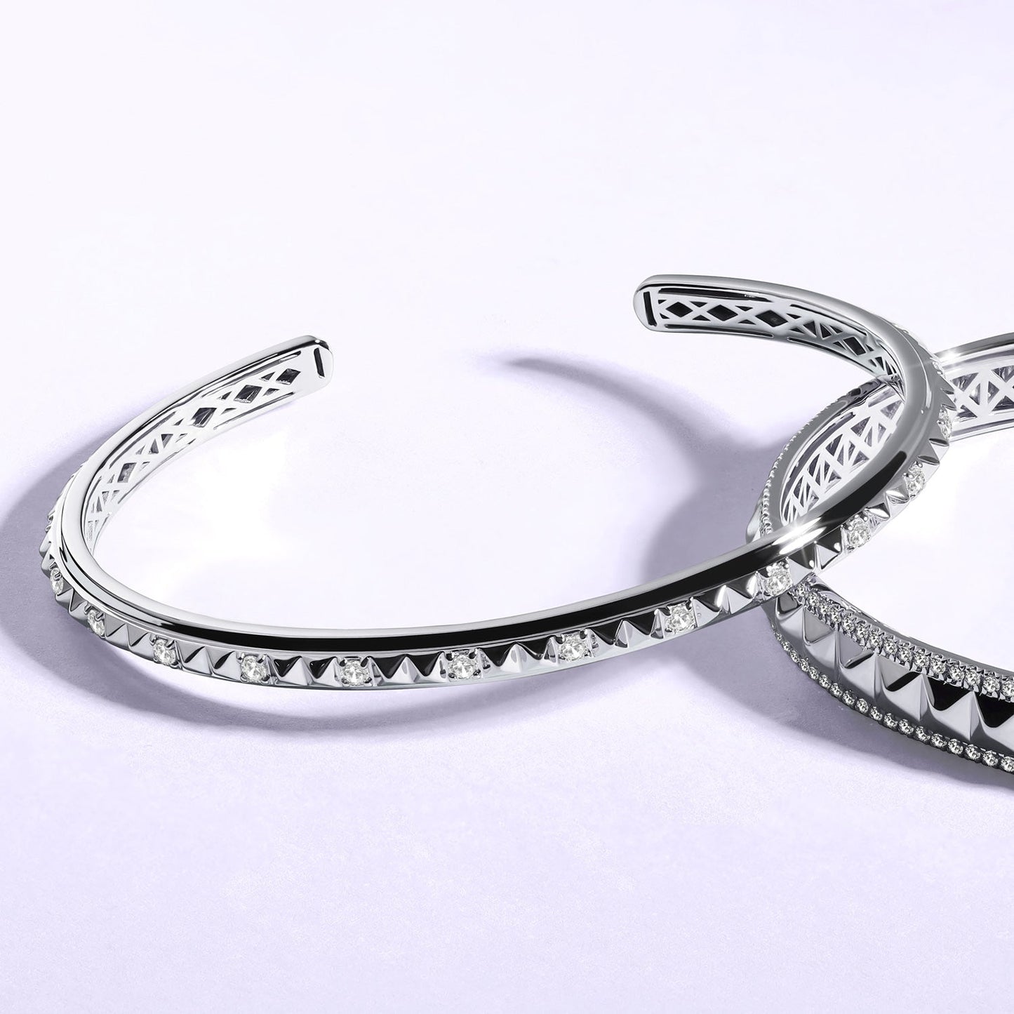 Zenyth Pyramid Luxe Cuff Bracelet