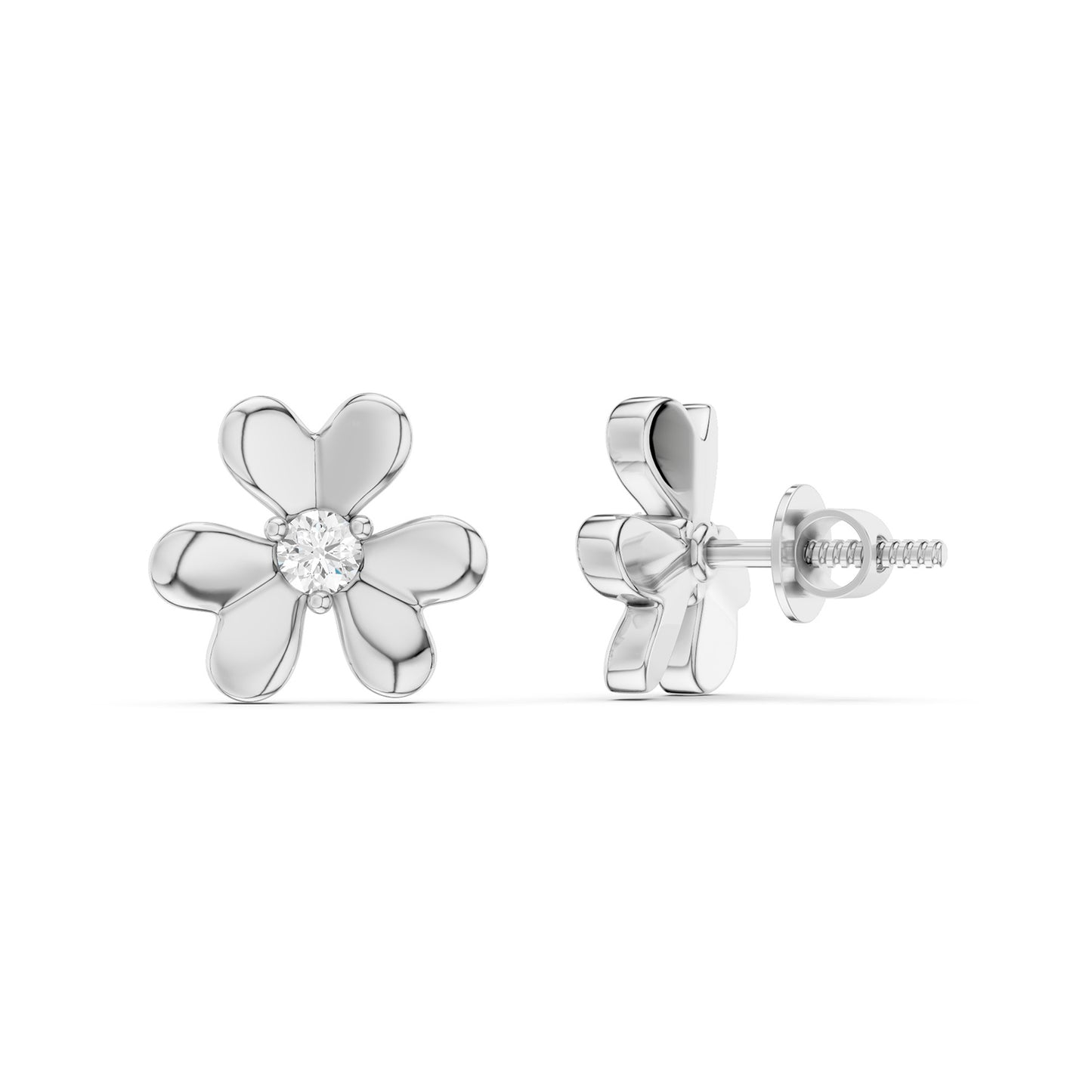 Heart Petal Studs