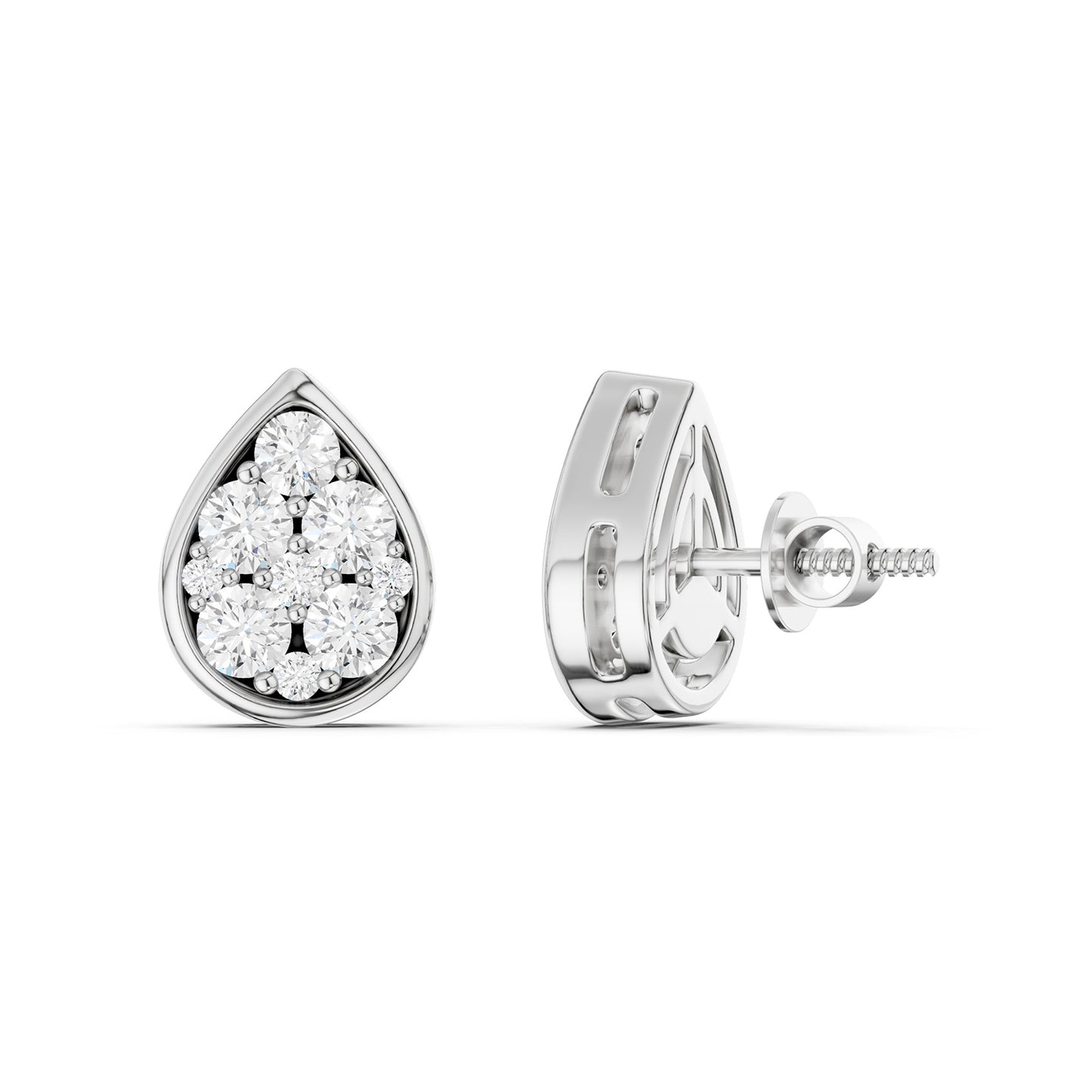 Dewdrop Cluster Studs