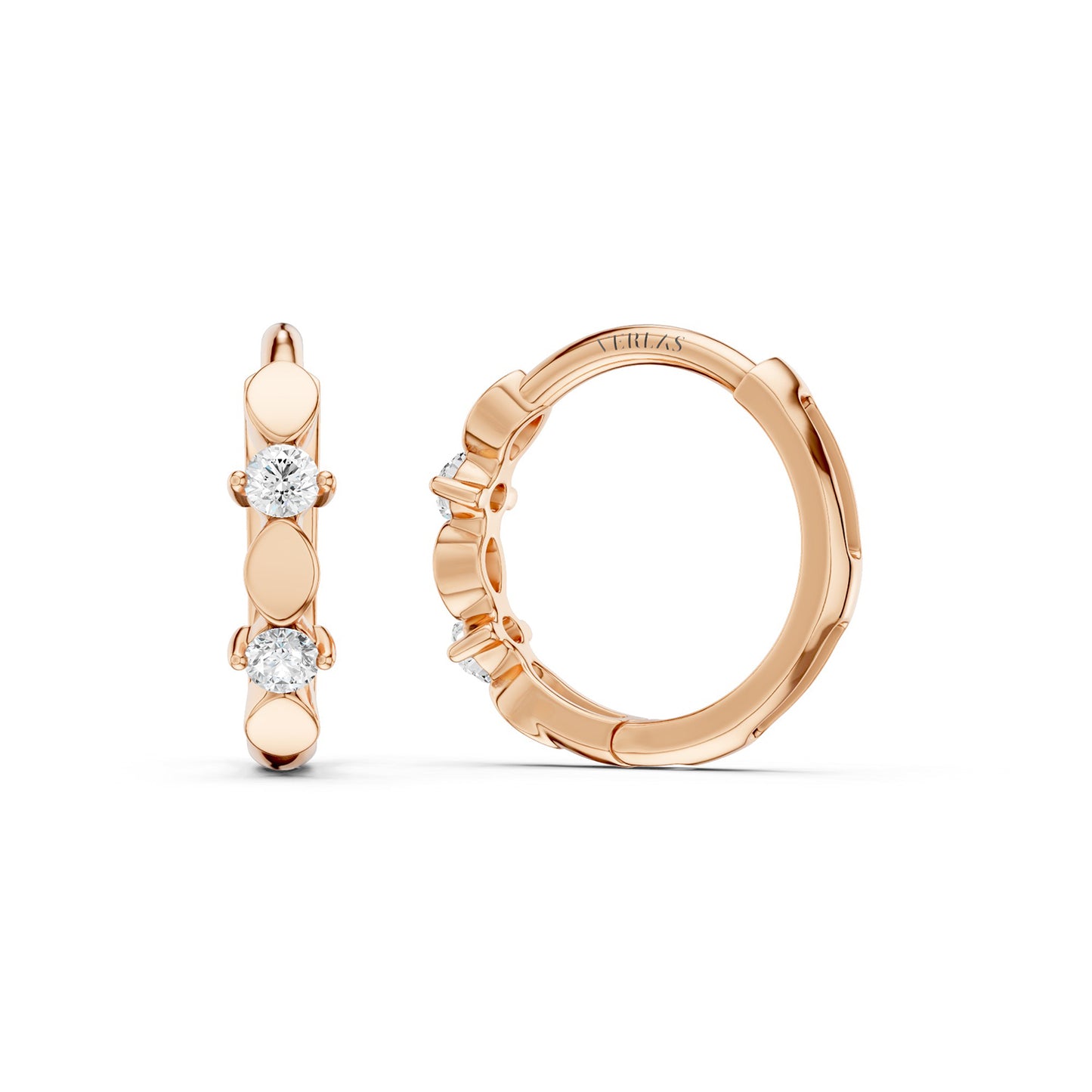 Luxe Round Huggie Hoops