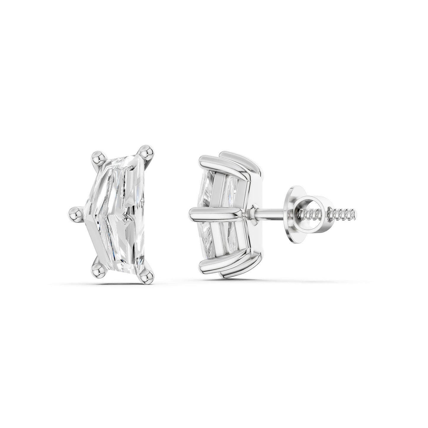 Epaulette-Cut Studs Medium