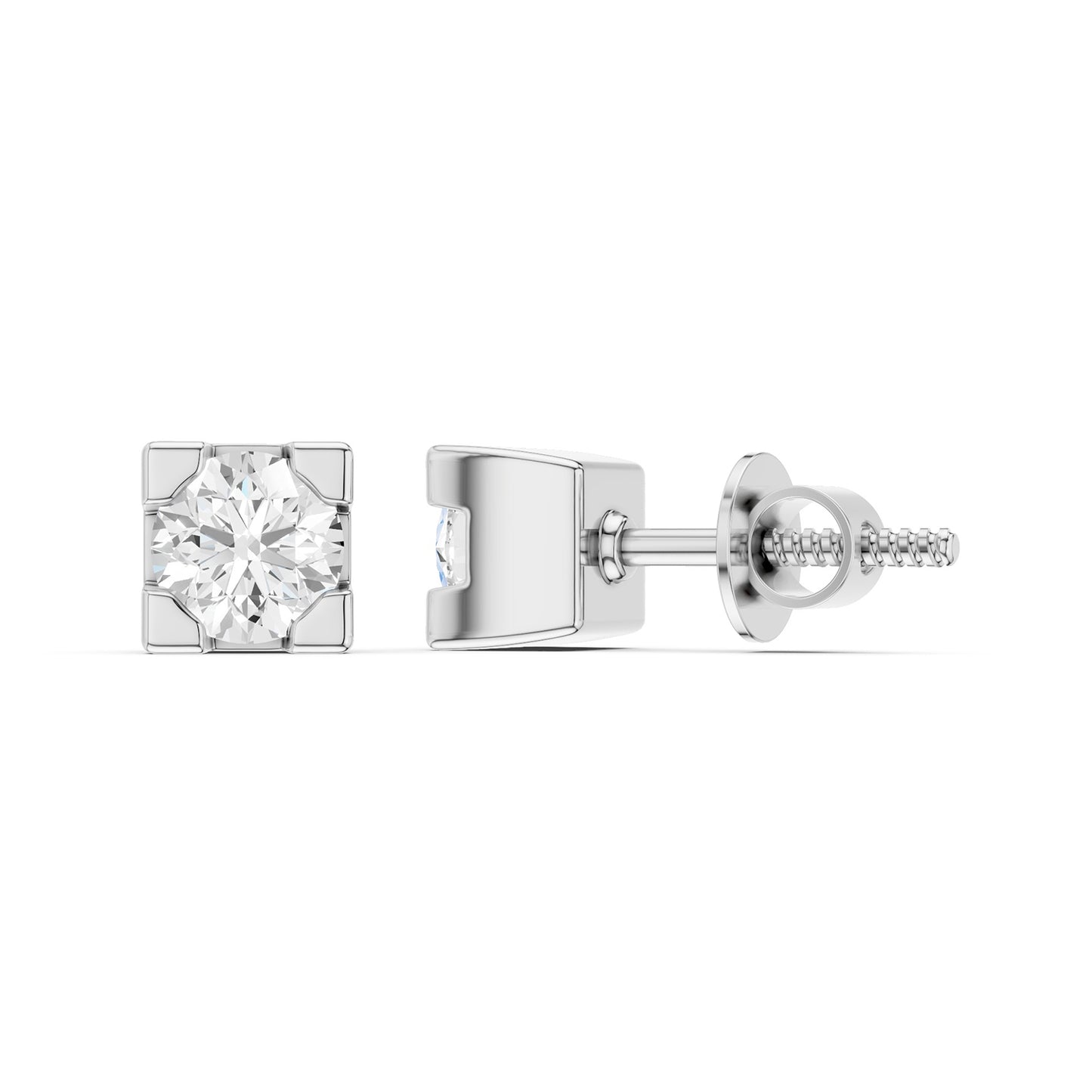 Minimalist Square Studs Small