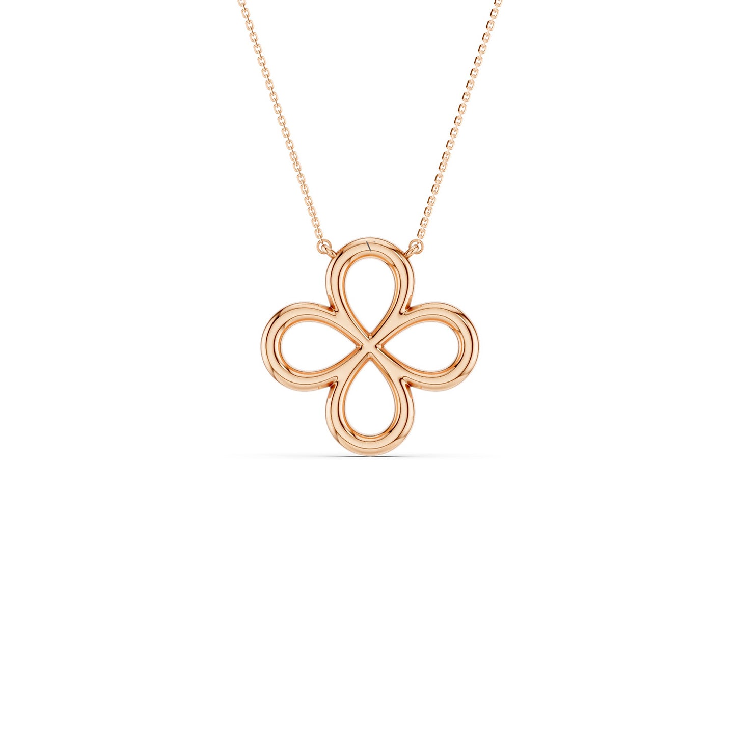 Clover-Infinity Pendant Necklace