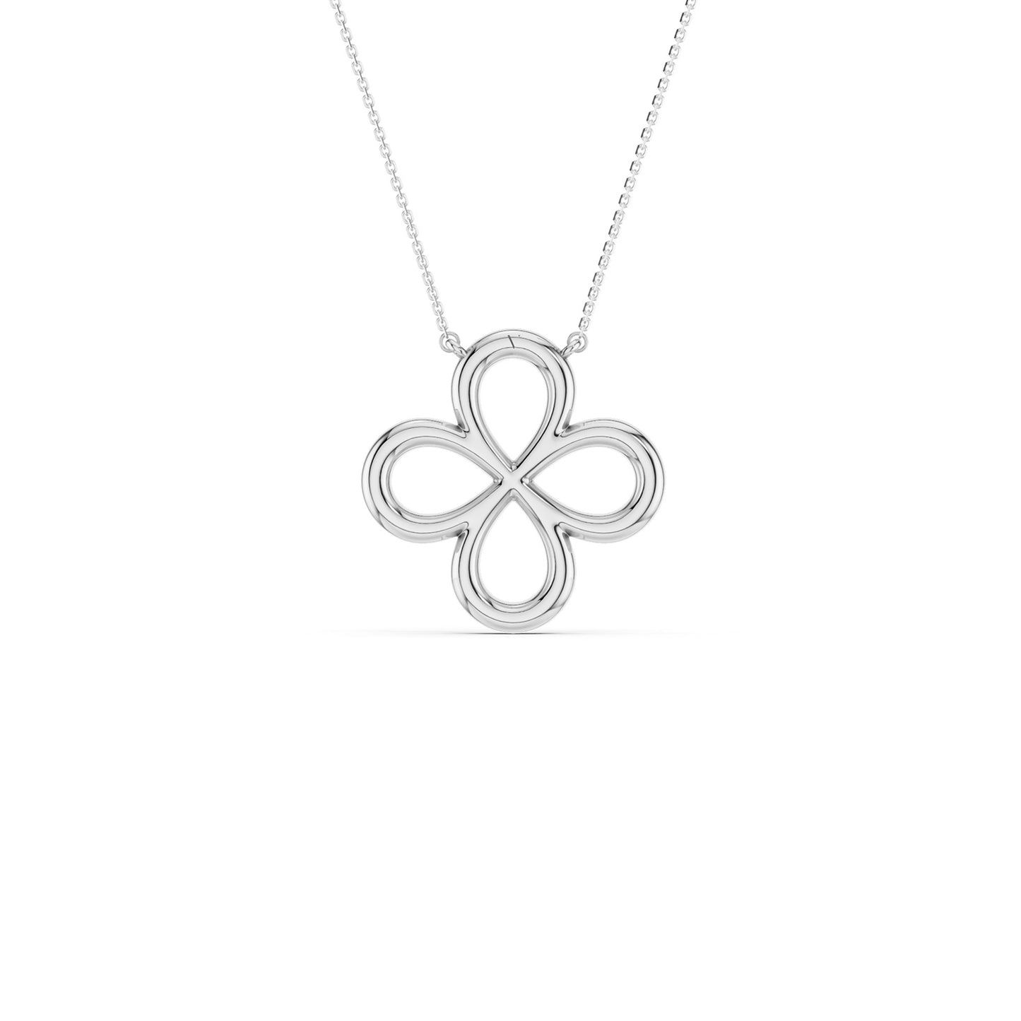 Clover-Infinity Pendant Necklace
