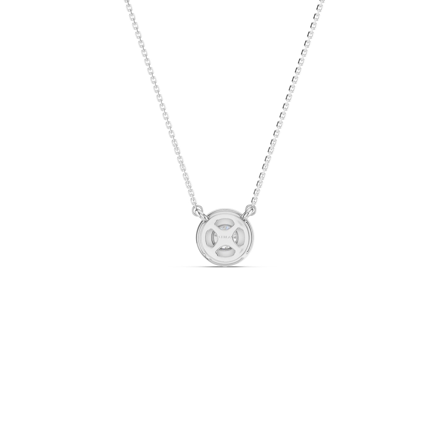 Brilliant Cluster Pendant Necklace
