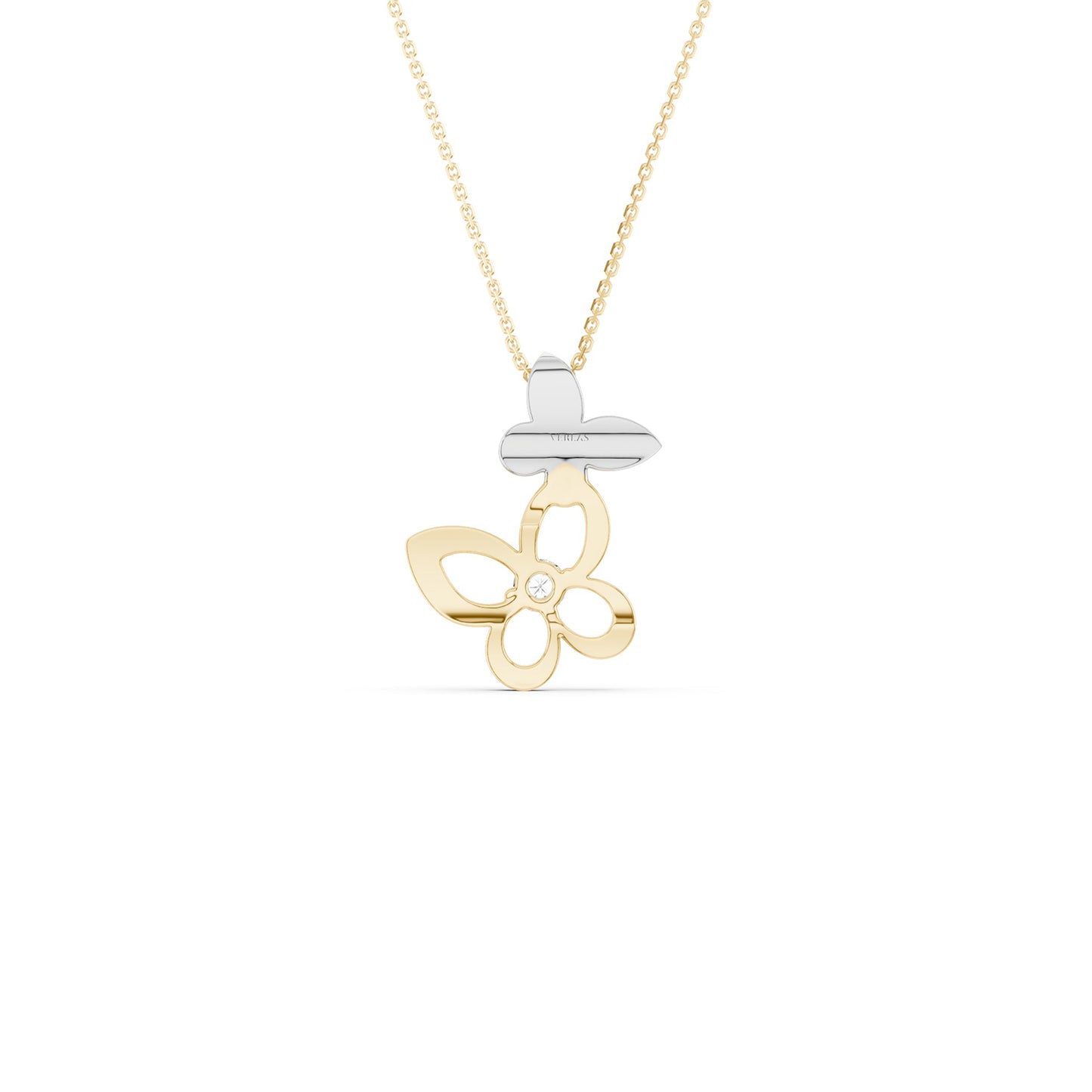 Entwined Butterfly Pendant