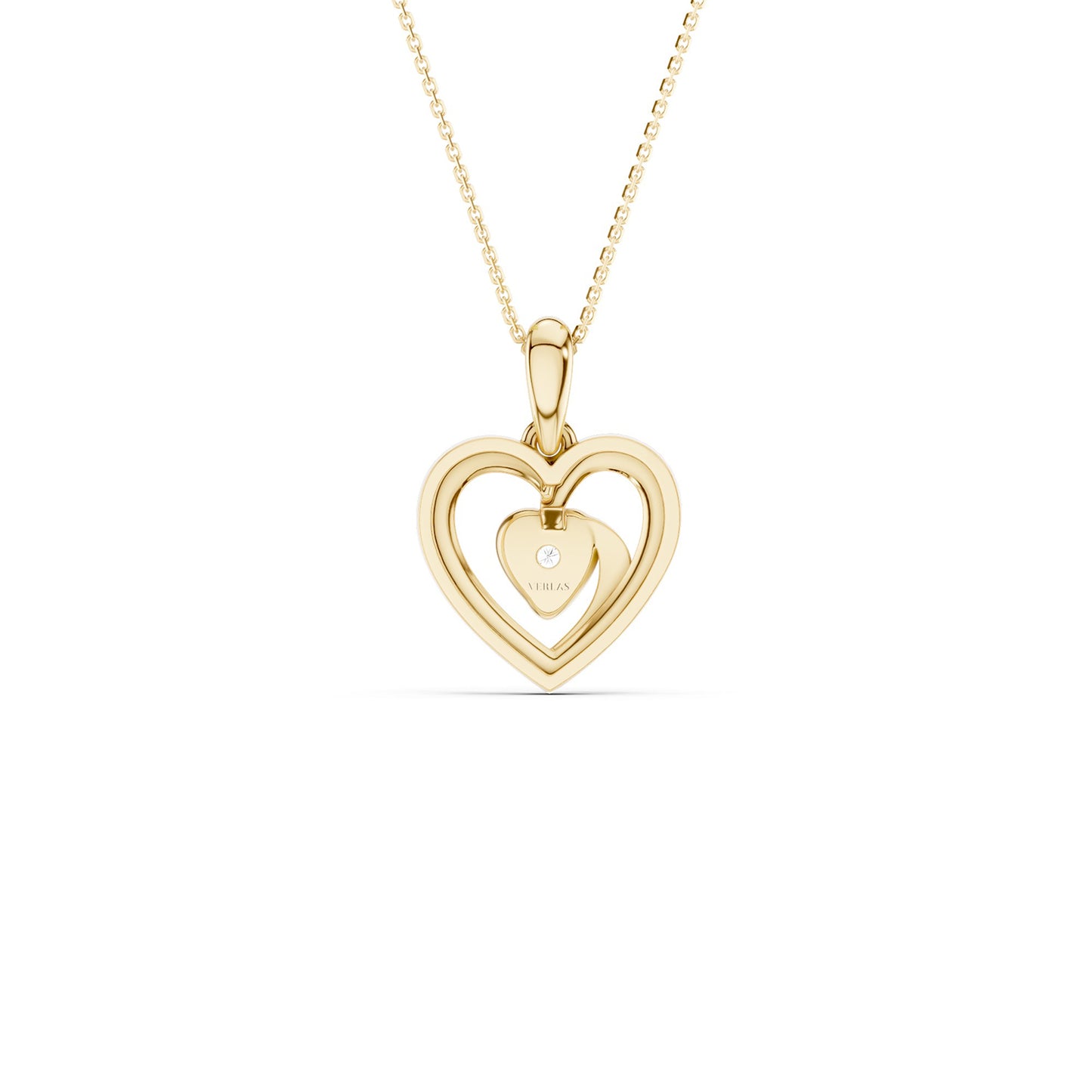 Double Heart Pendant