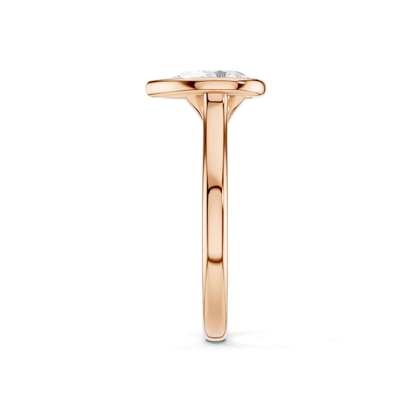 Iconic Dewdrop Bezel Ring