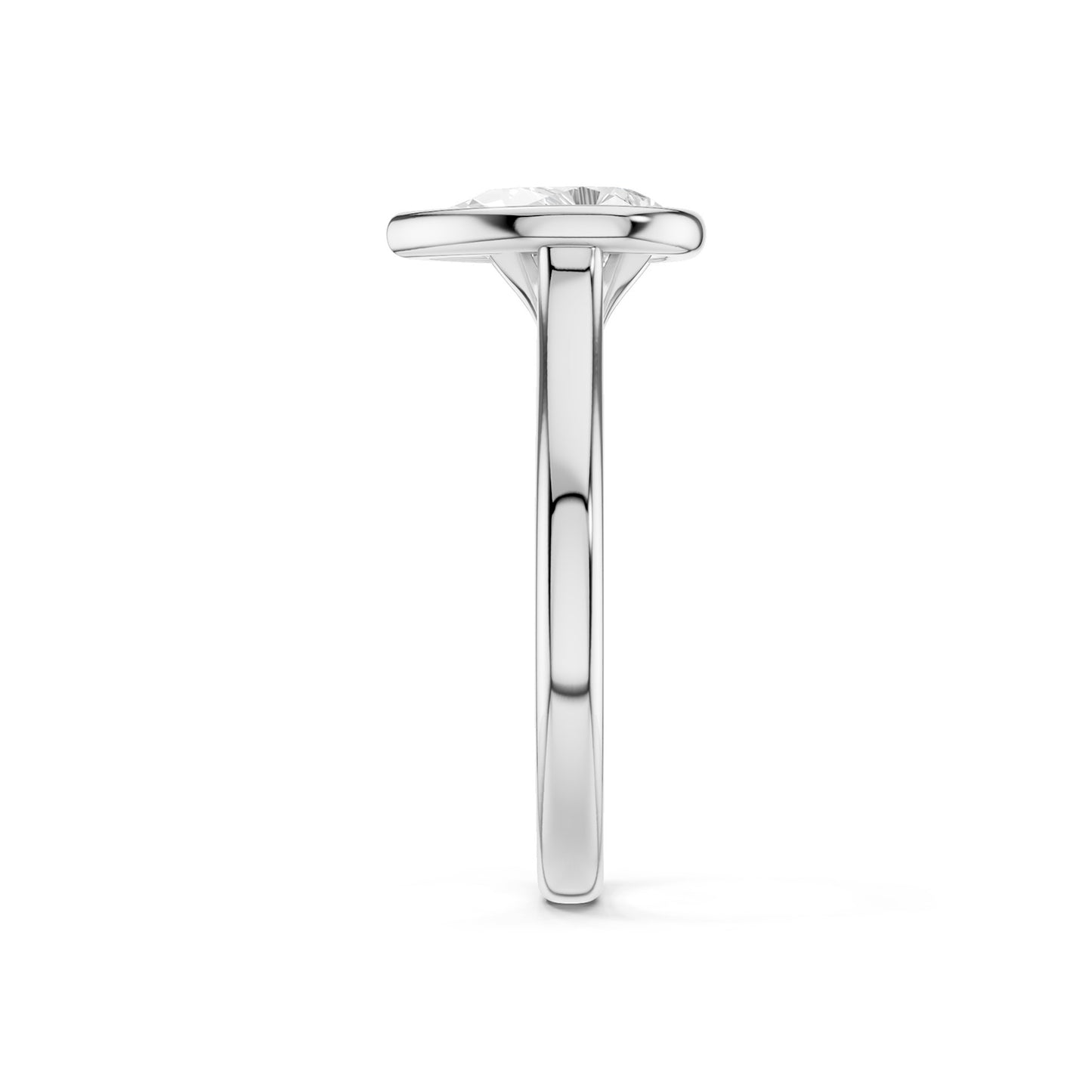 Iconic Dewdrop Bezel Ring