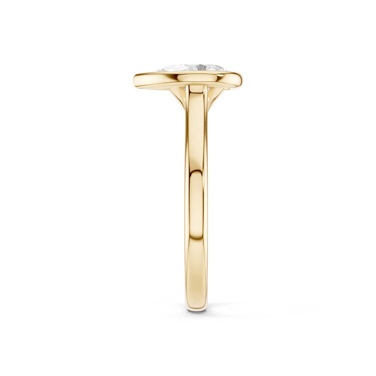 Iconic Dewdrop Bezel Ring