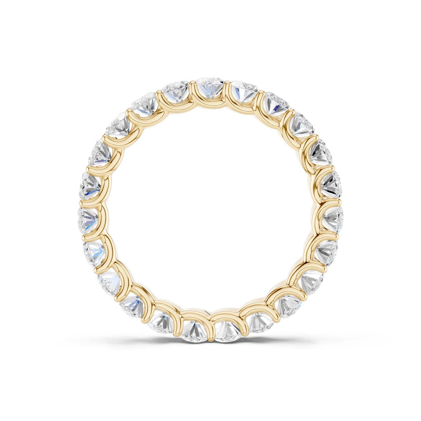 Classic Oval Eternity Band