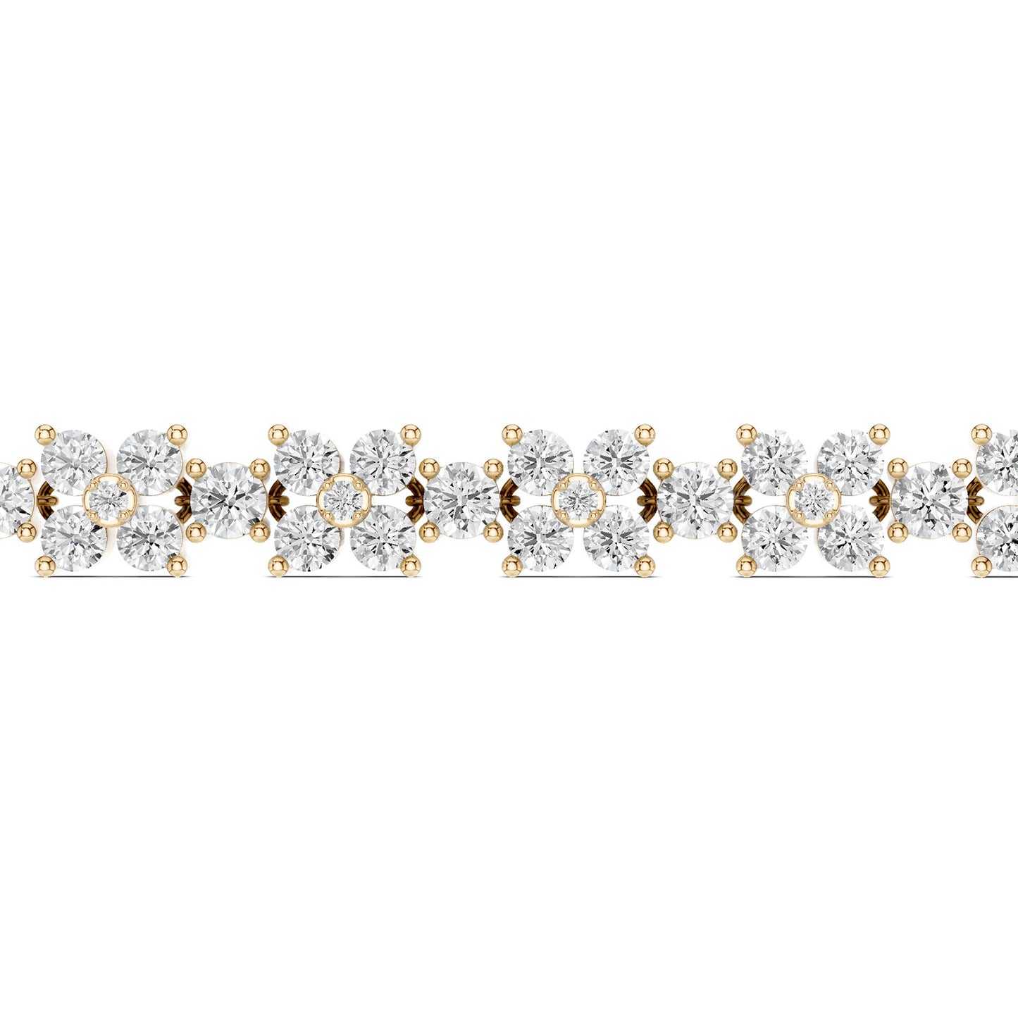Alyssa Floral Luxe Tennis Bracelet