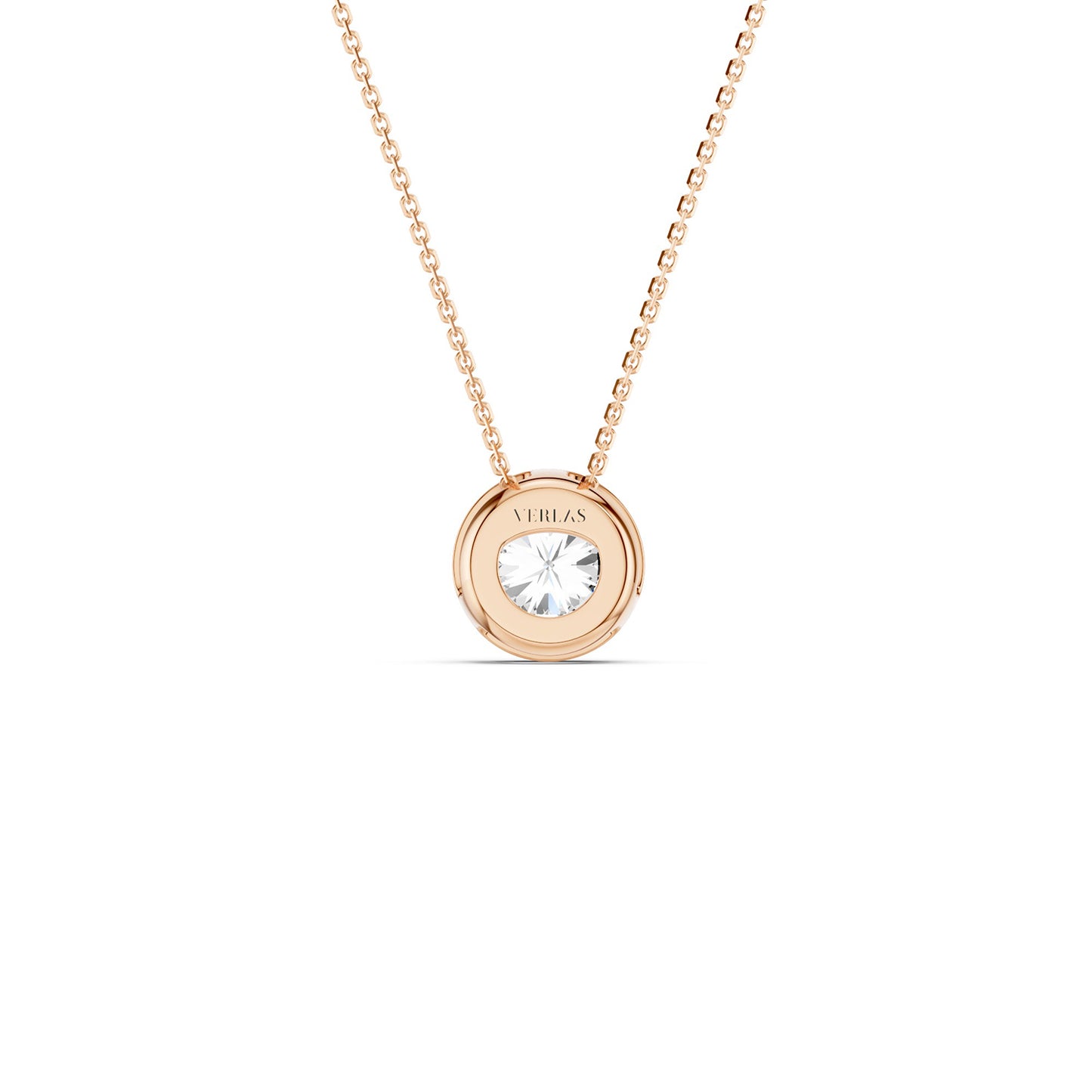 Faceted Bezel-Framed pendant