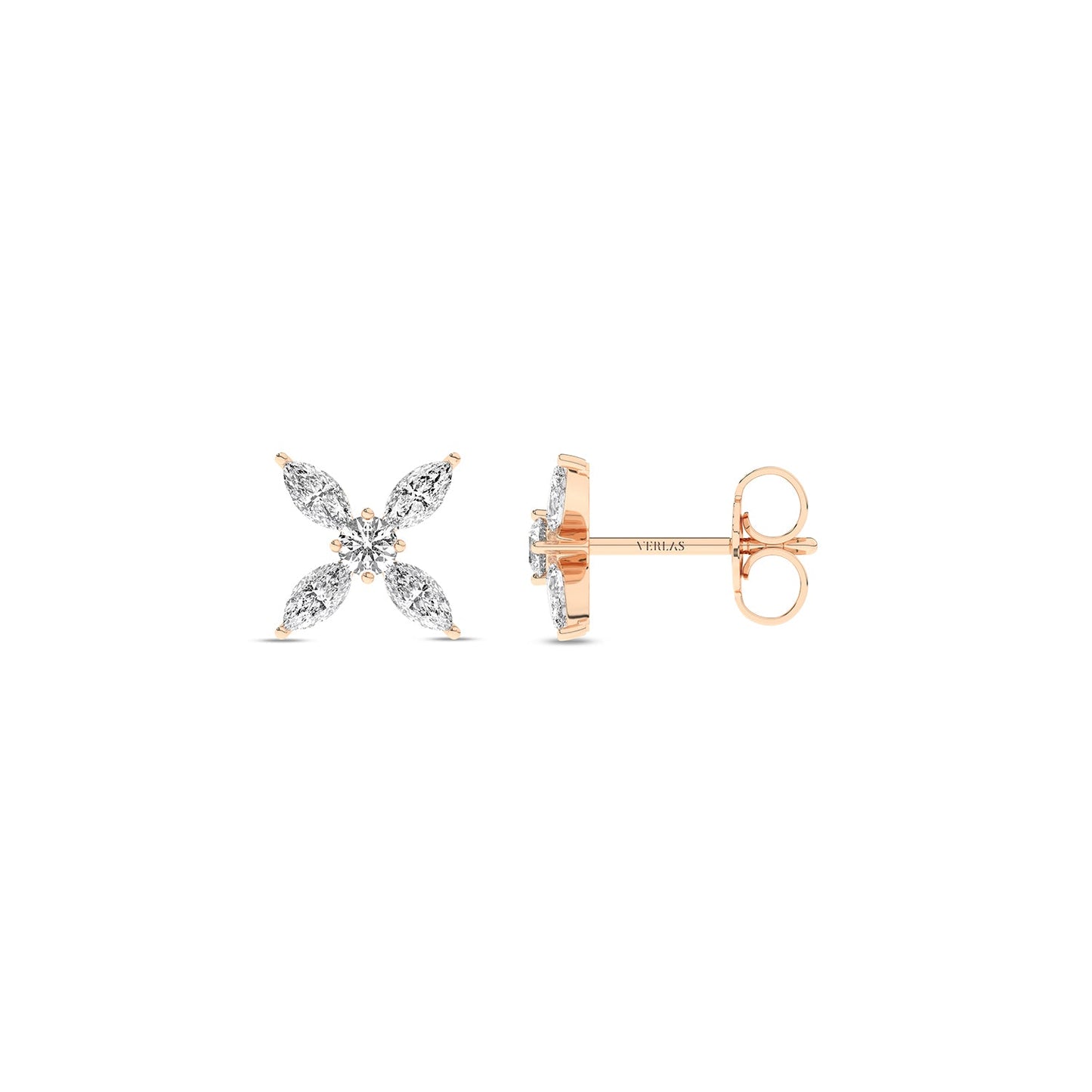 Alyssa Marquise Diamond Studs