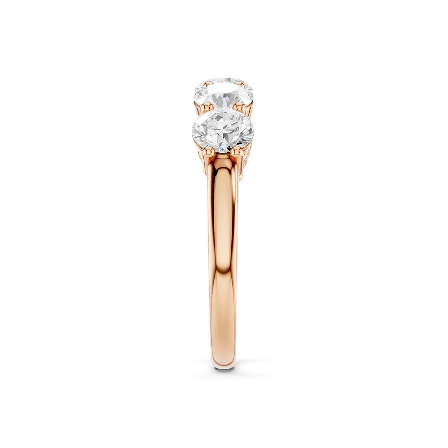 5-Stone Round Ring Medium