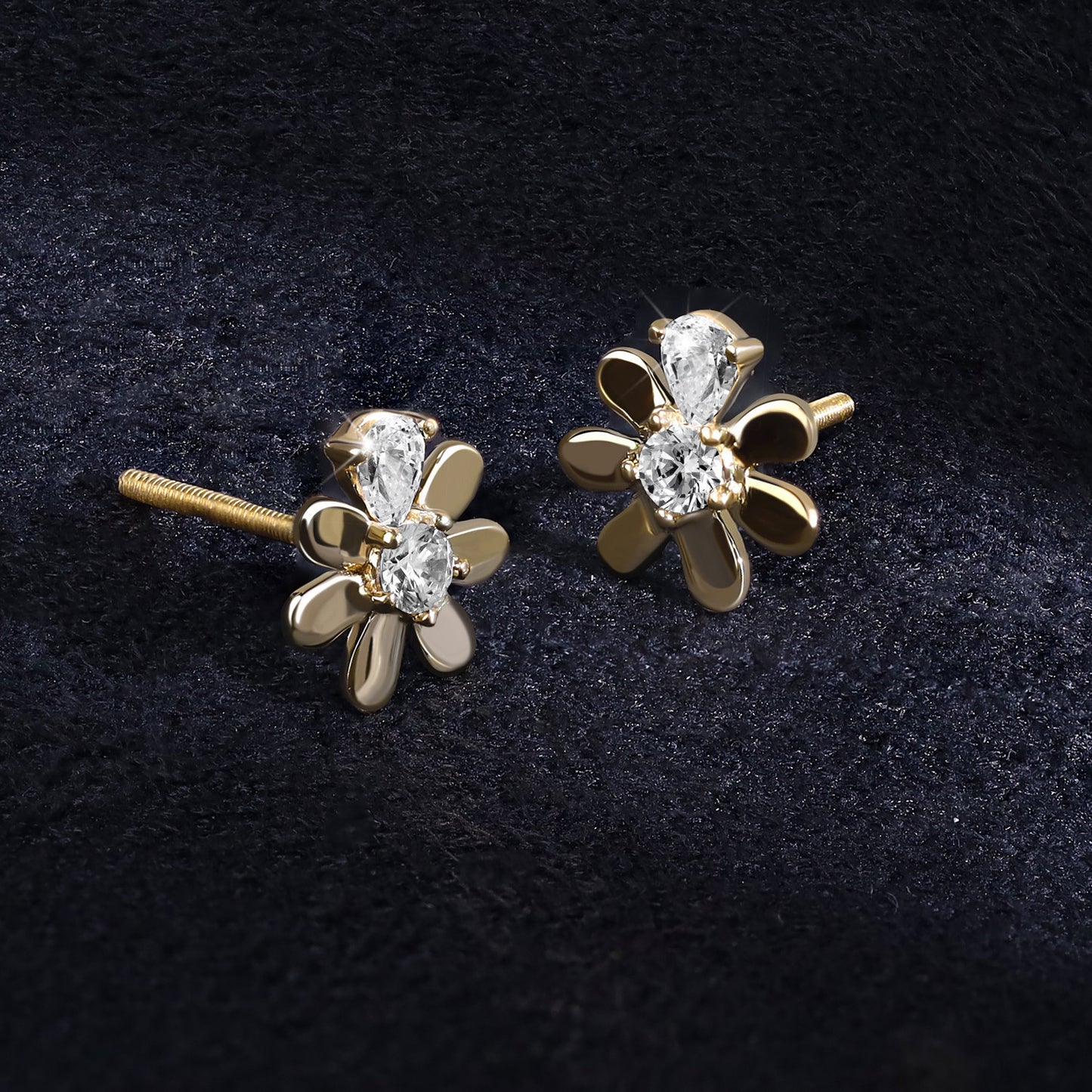 Petal Crest Studs