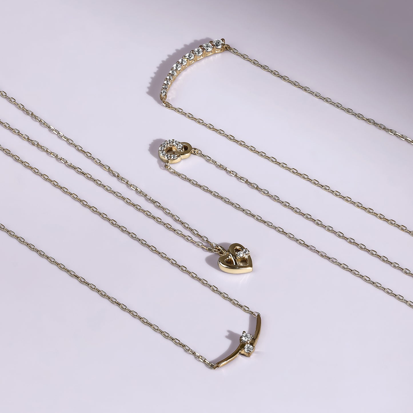 Interlocked Hoops Necklace