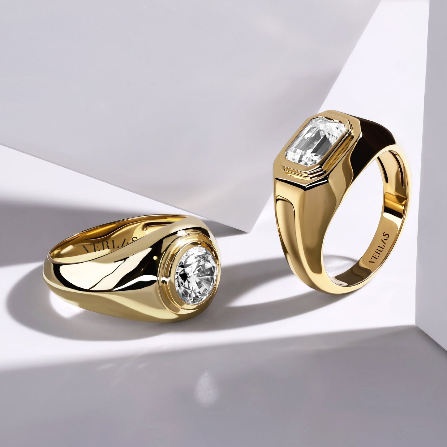 Emerald-Cut Signet Ring