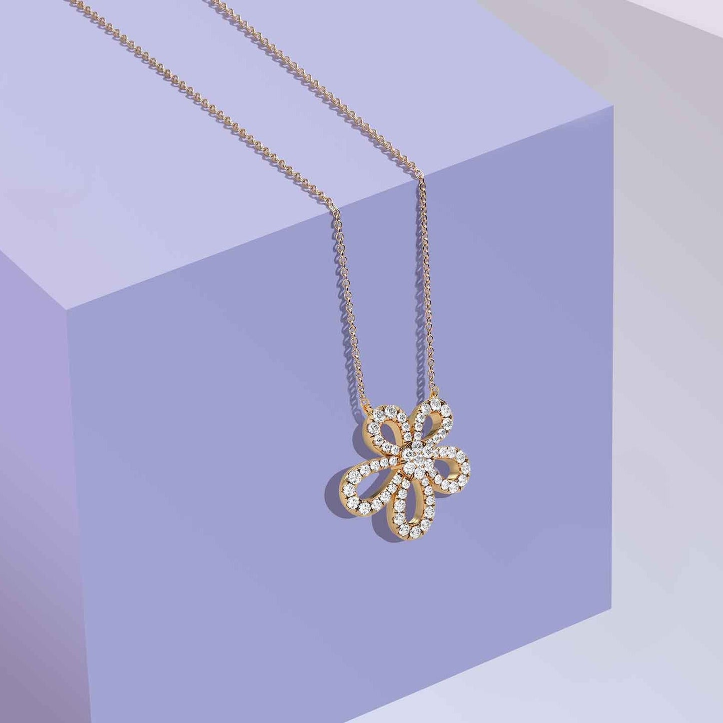 Bouquet Diamond Necklace