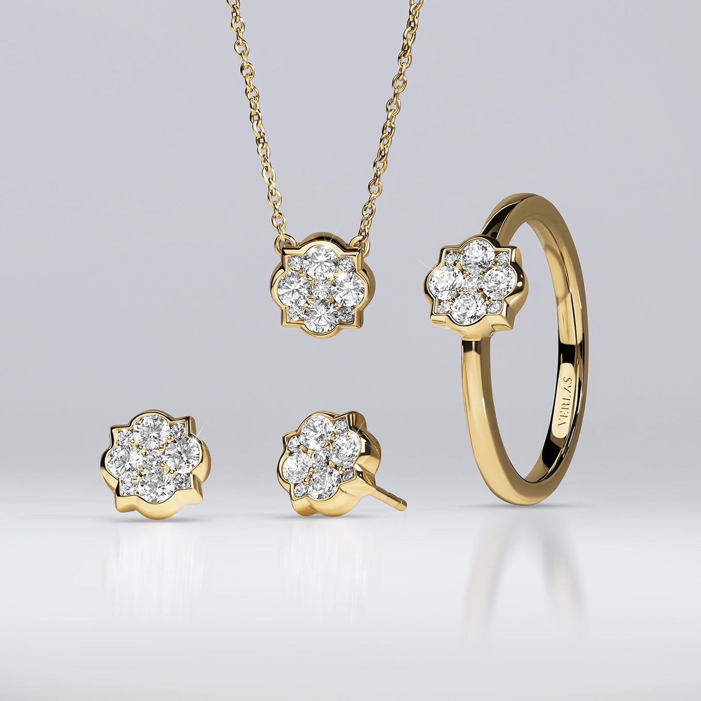Blossom Channel Cluster Ring