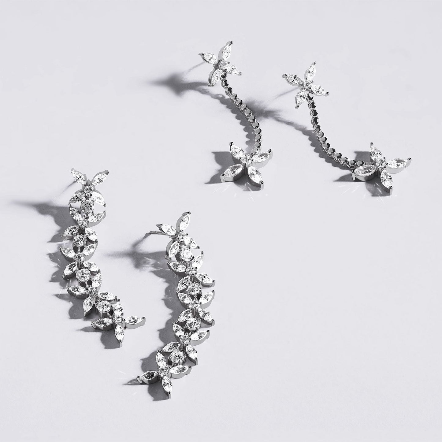 Alyssa Marquise Drop Dangler Earrings
