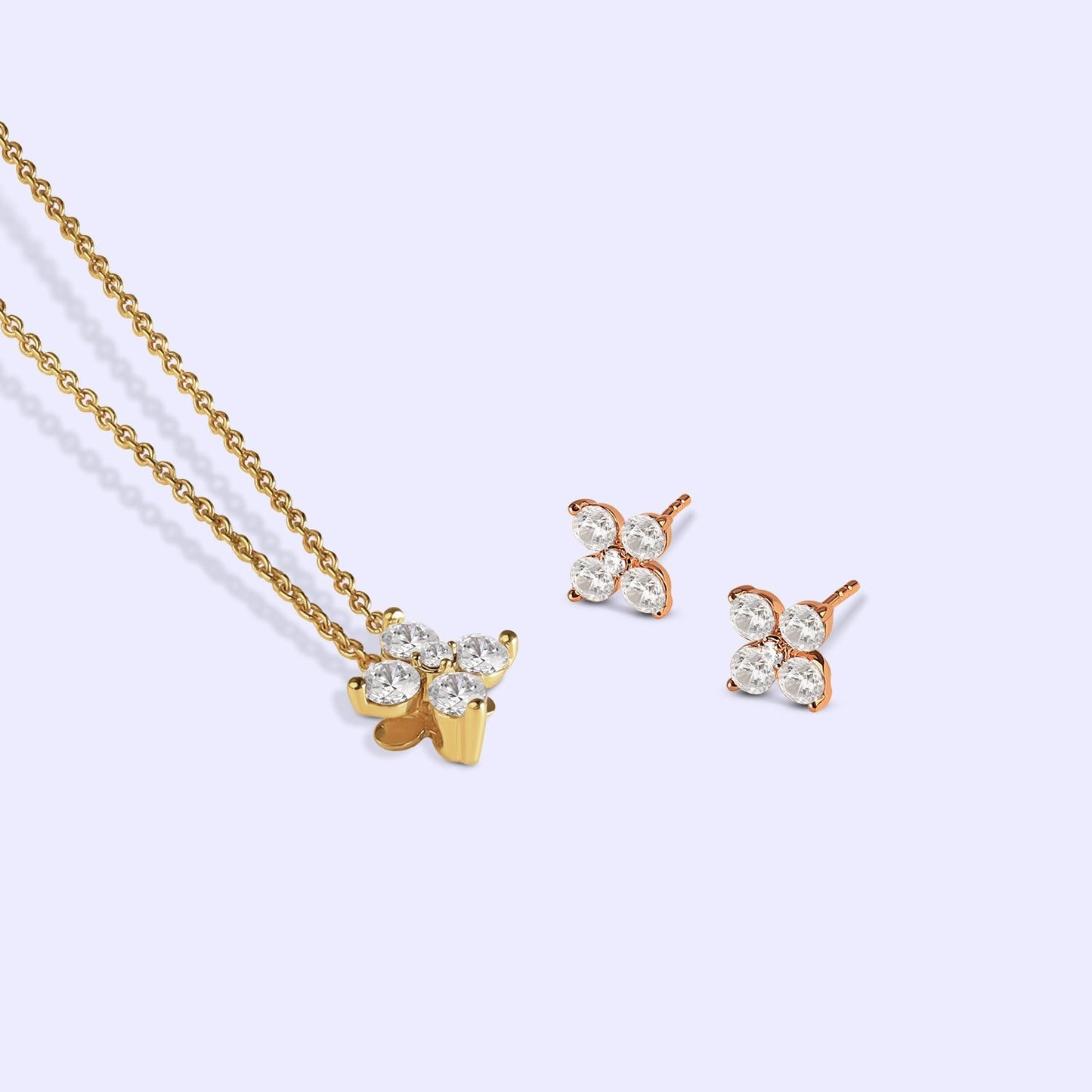 Alyssa Diamond Necklace (Medium)