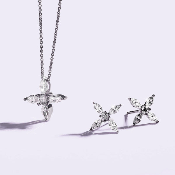 Alyssa Eternal Marquise Necklace