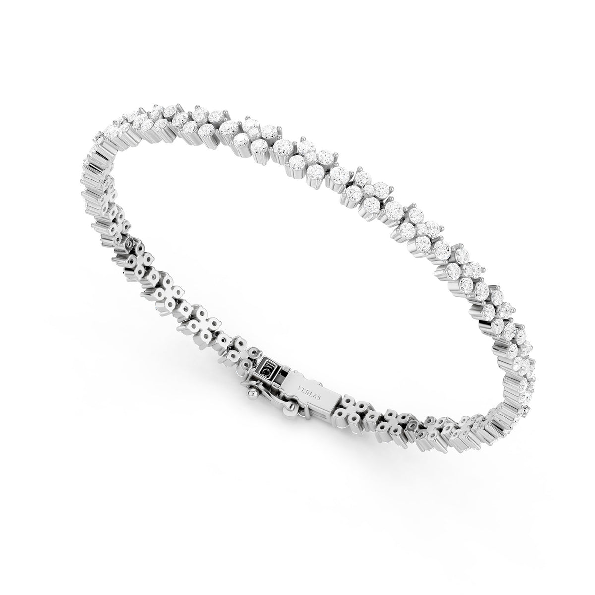 Alyssa Floral Luxe Tennis Bracelet