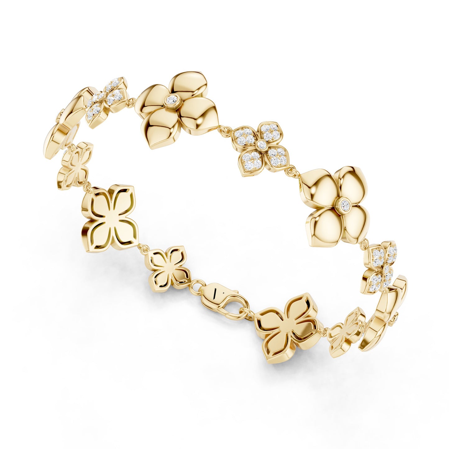 La Fleur Diamond Blooming Bracelet