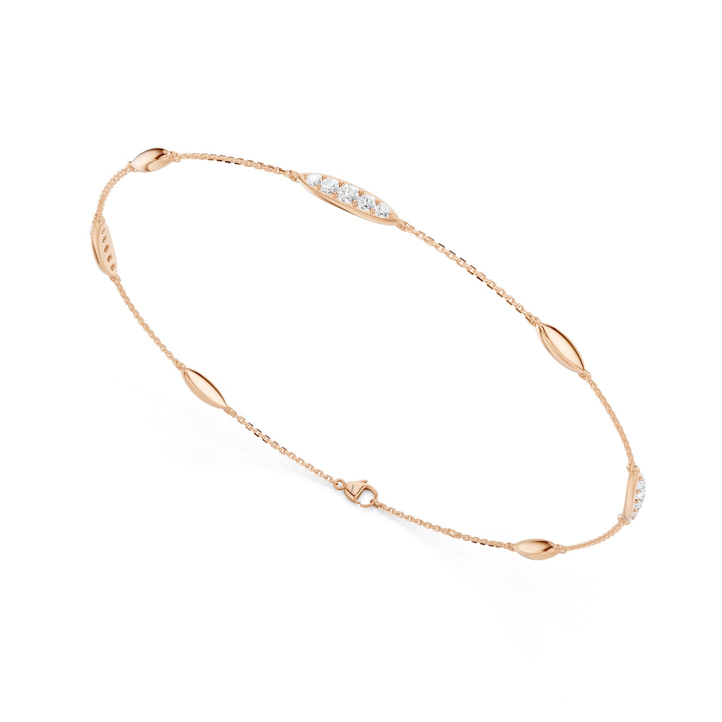 Linear Oval Bracelet