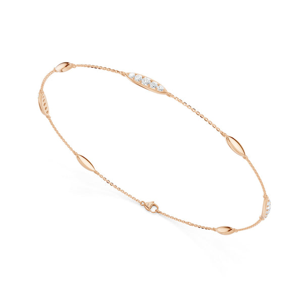 Linear Oval Bracelet
