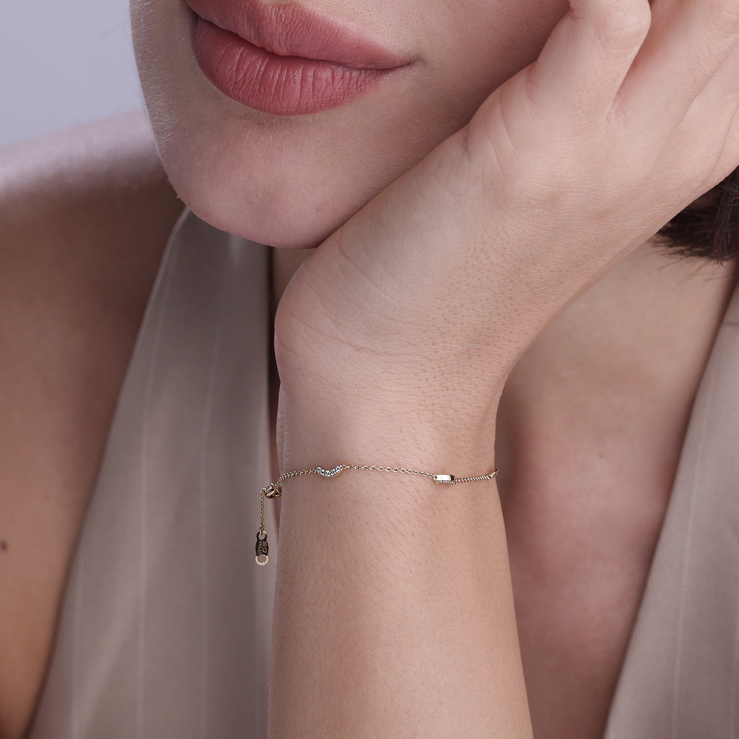 Crescent Curve Bracelet