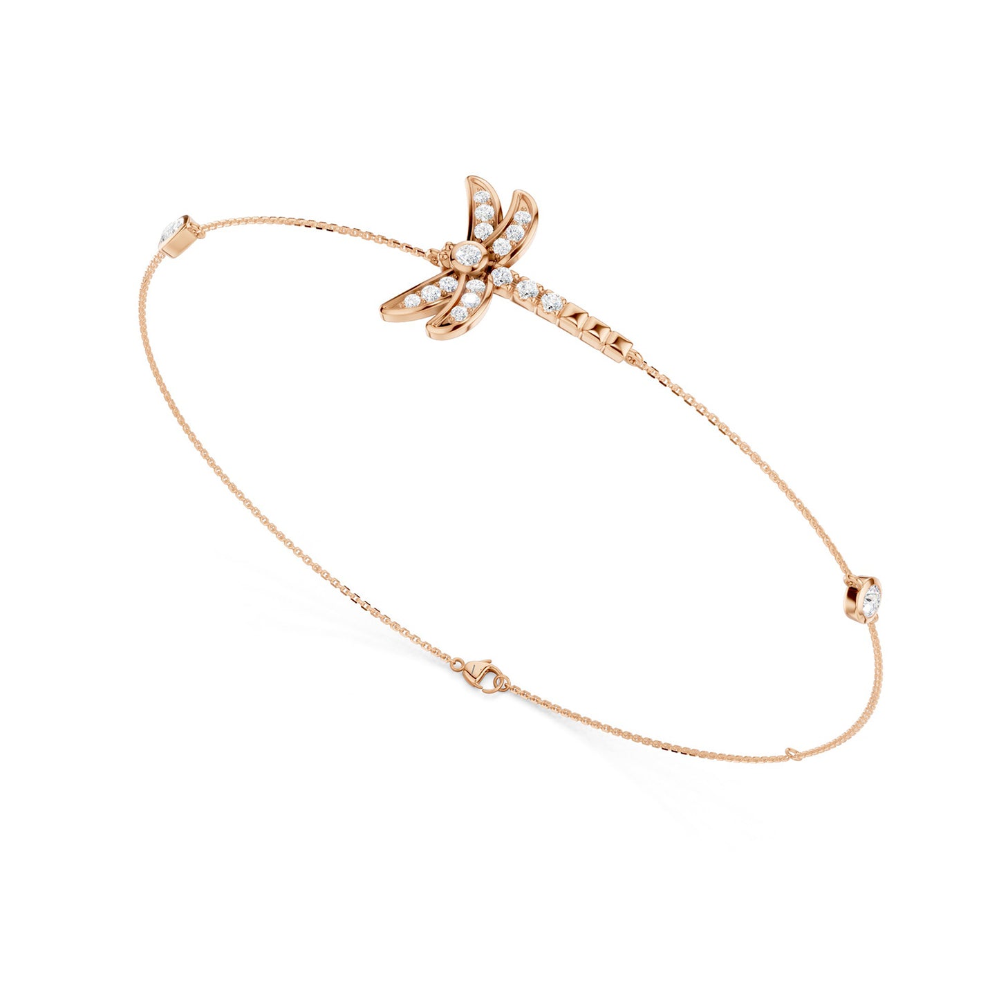 Dragonfly Grace Chain Bracelet