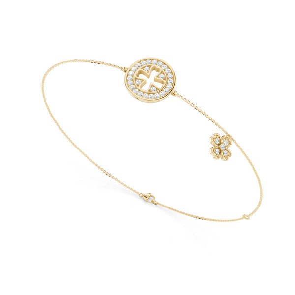 Clover Halo Bracelet
