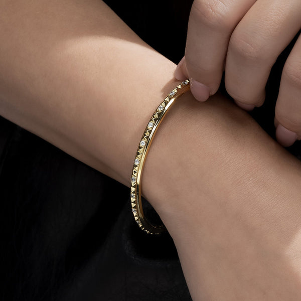 Zenyth Pyramid Luxe Cuff Bracelet