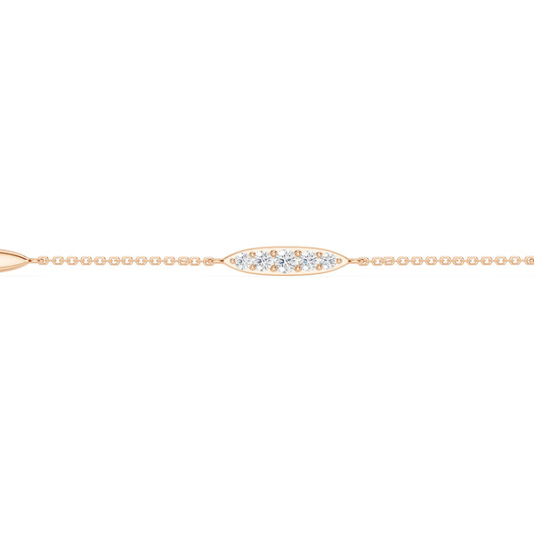 Linear Oval Bracelet