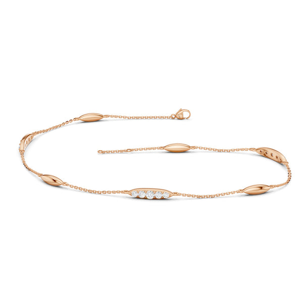 Linear Oval Bracelet