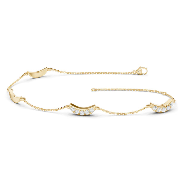 Crescent Curve Bracelet