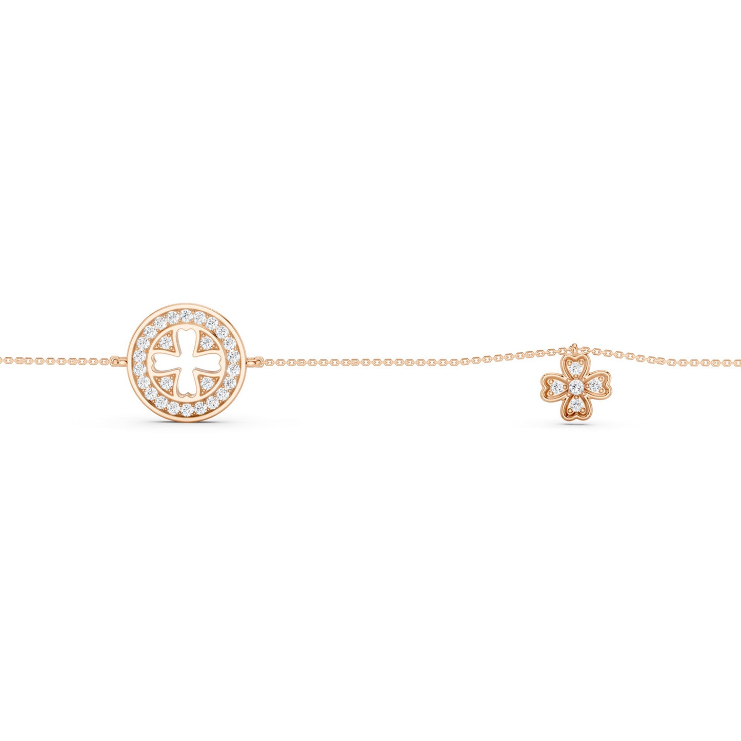 Clover Halo Bracelet