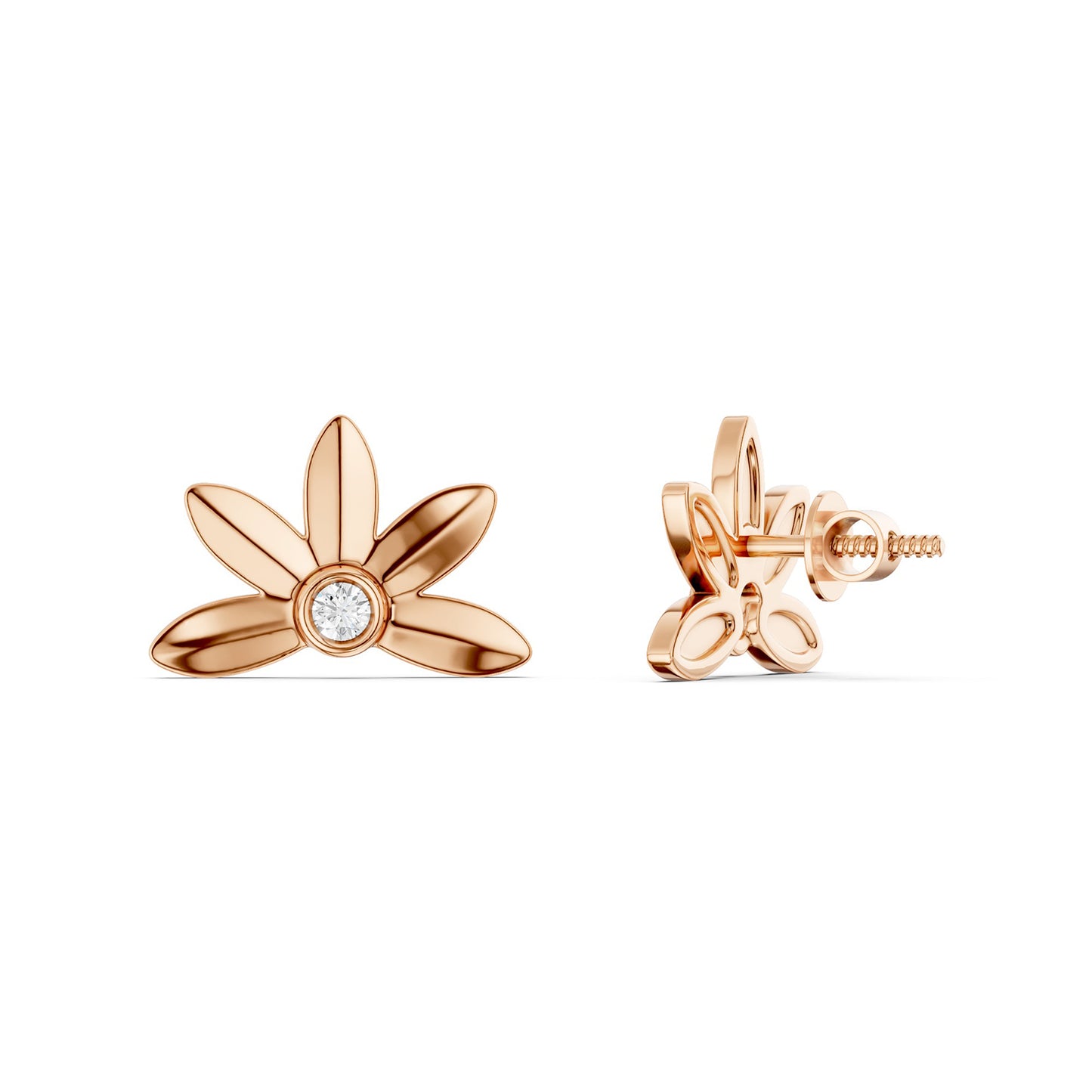 The Demi-Floral Studs