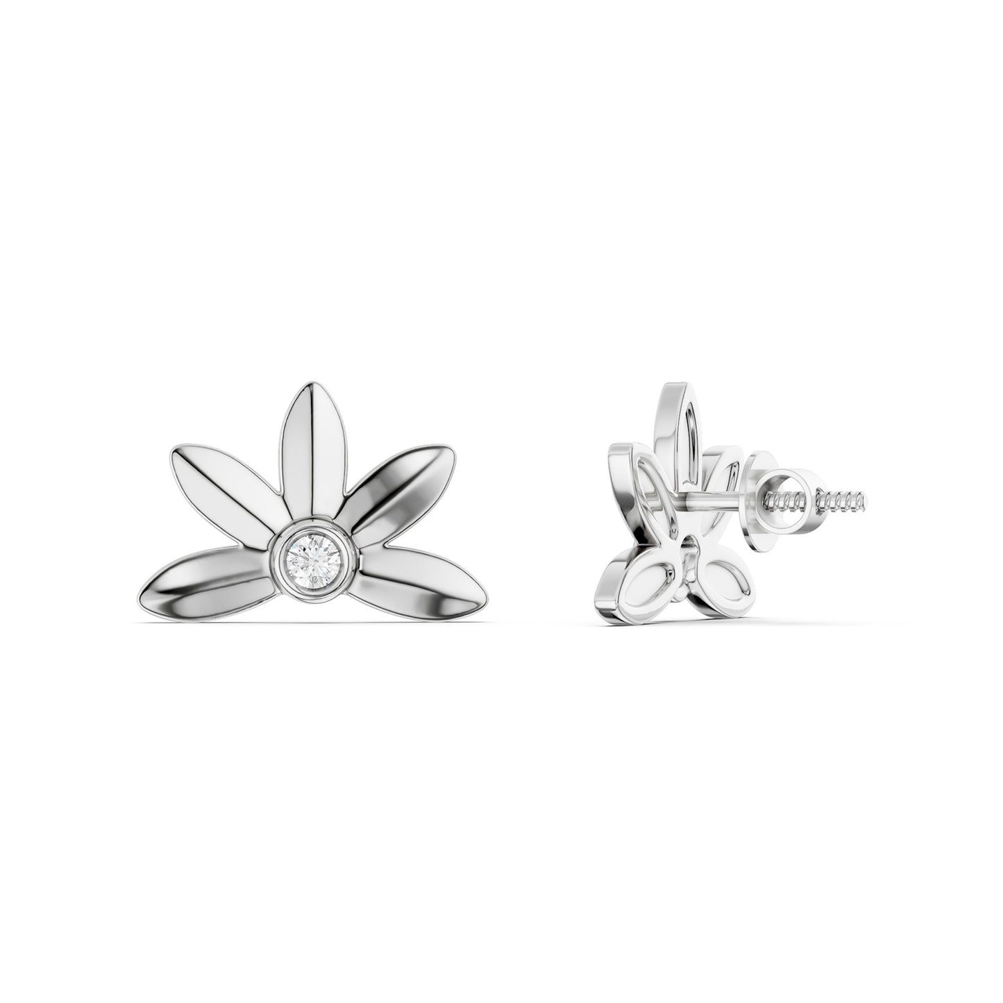 The Demi-Floral Studs