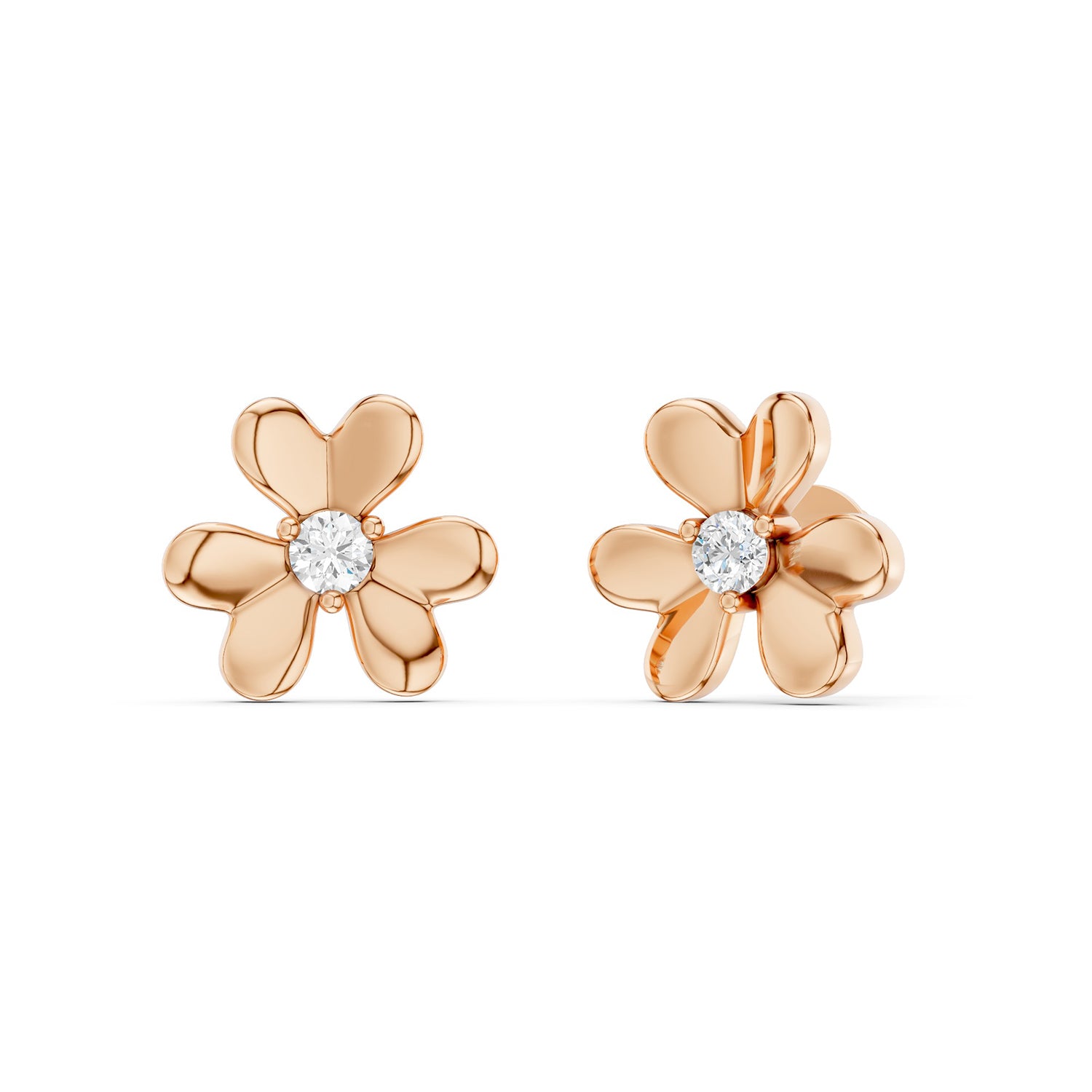 Heart Petal Studs