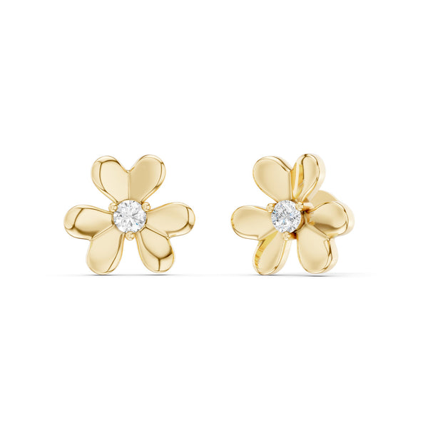 Heart Petal Studs