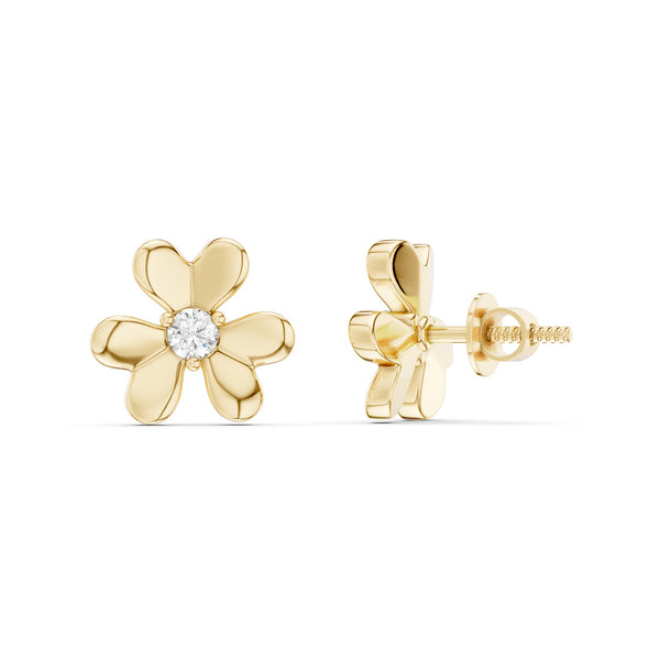 Heart Petal Studs