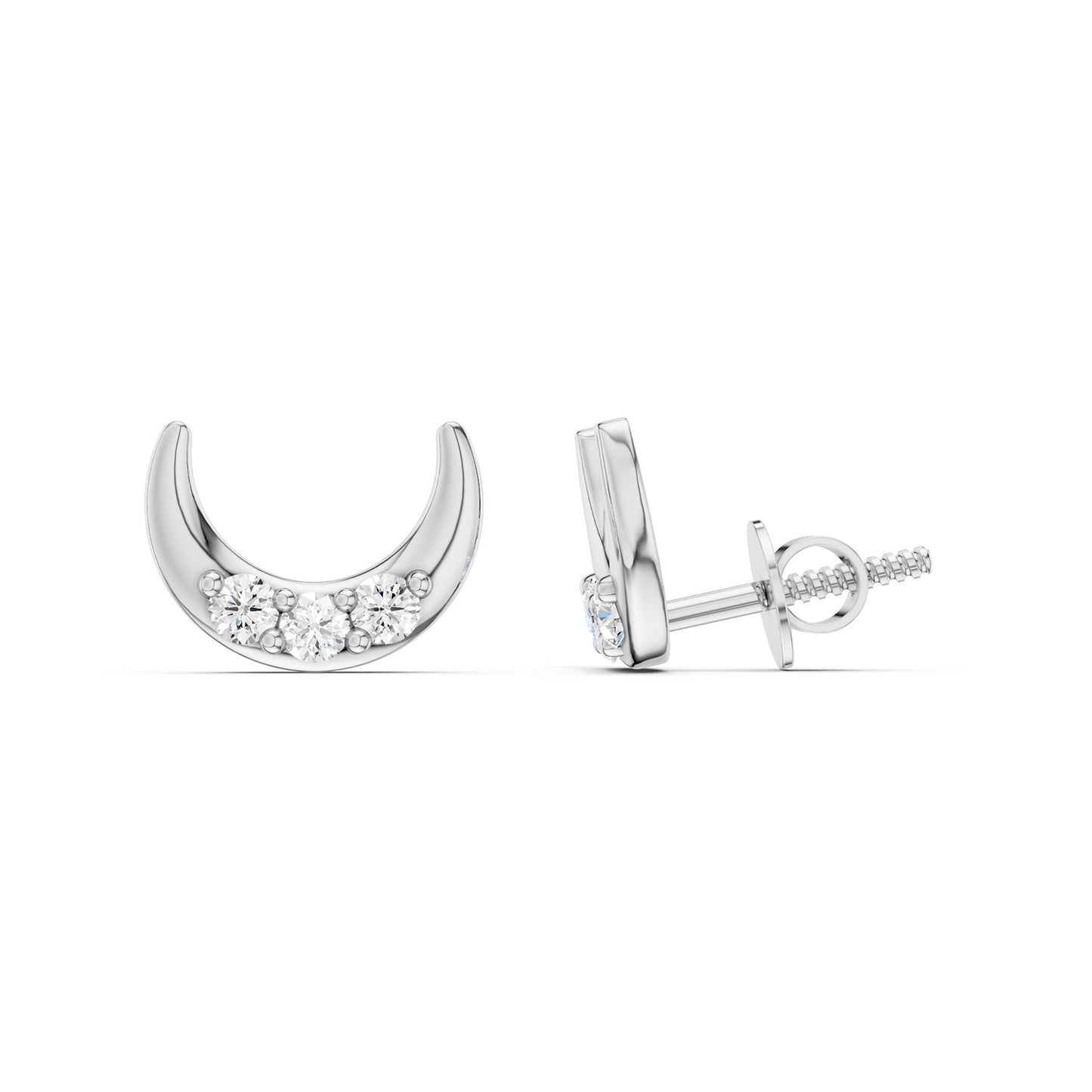 Crescent 3 Studs