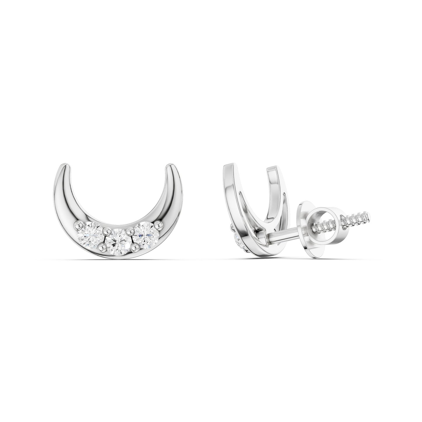 Crescent 3 Studs