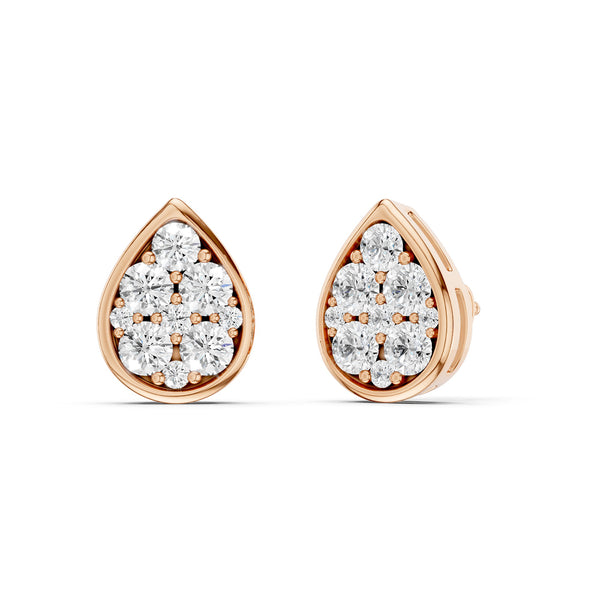 Dewdrop Cluster Studs