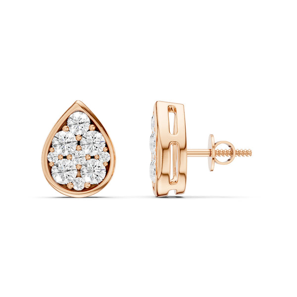 Dewdrop Cluster Studs