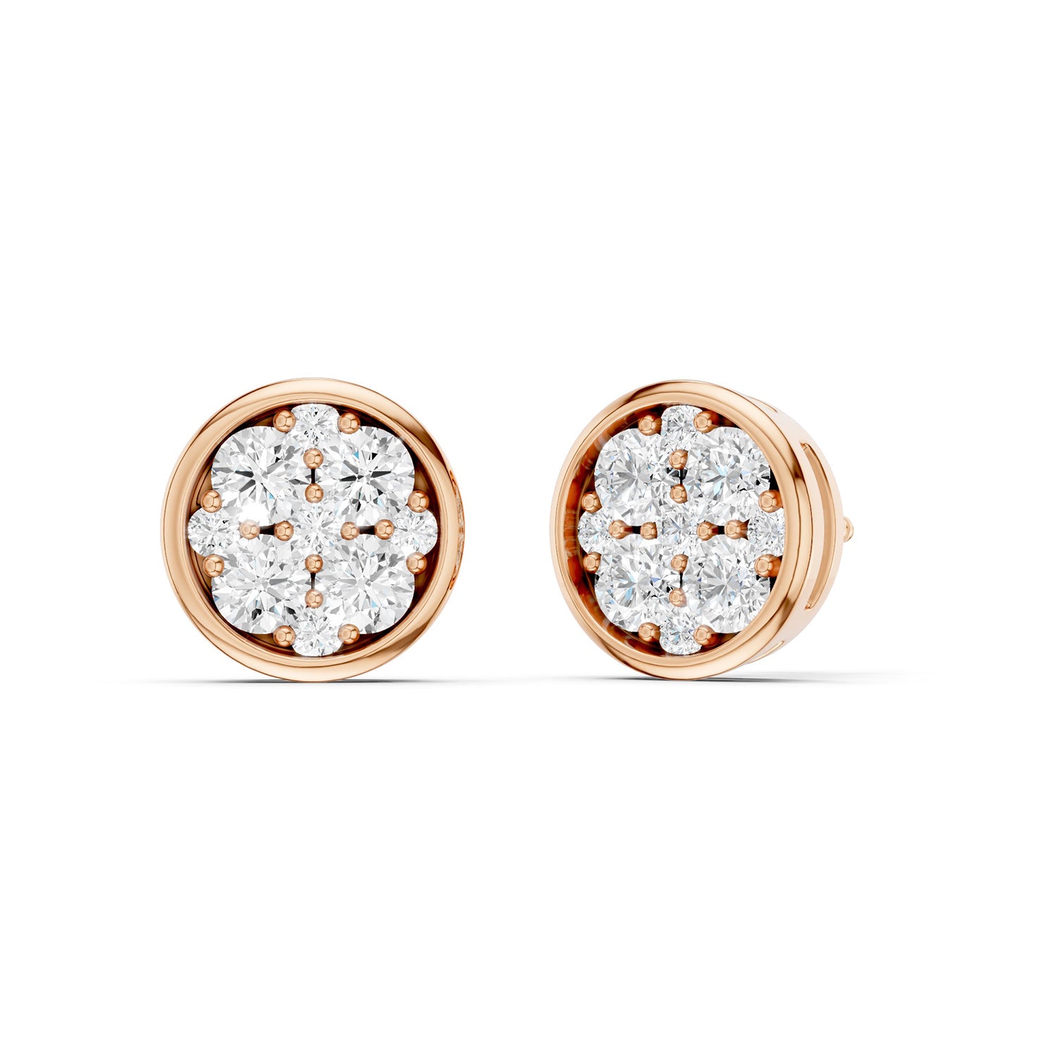 Round-Shaped Cluster Studs