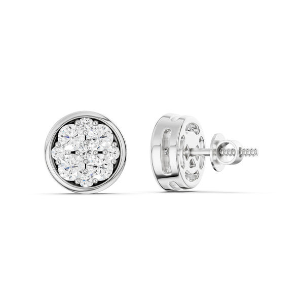 Round-Shaped Cluster Studs